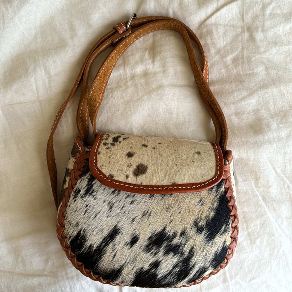 Cow hide / Deer hand bag
